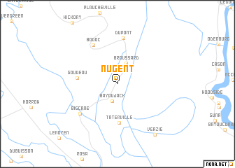 map of Nugent