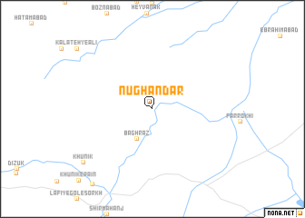 map of Nūghandar