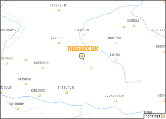 map of Nüğürcük