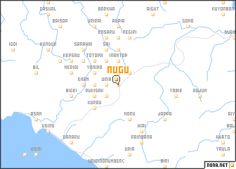 map of Nugu