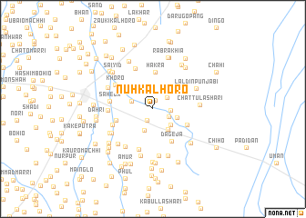 map of Nuh Kalhoro