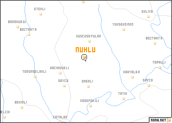 map of Nuhlu