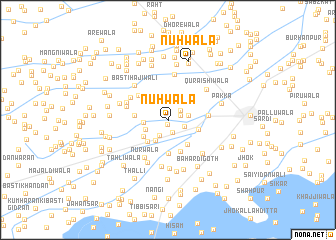 map of Nūhwāla