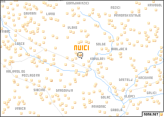 map of Nuići