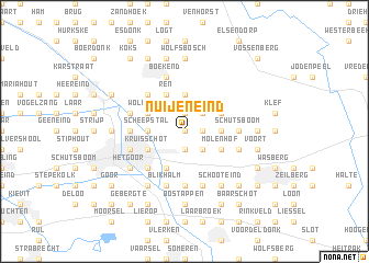 map of Nuijeneind