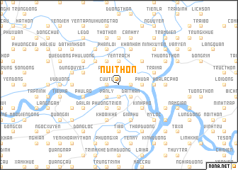 map of Núi Thôn