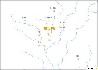 map of Nuiuve