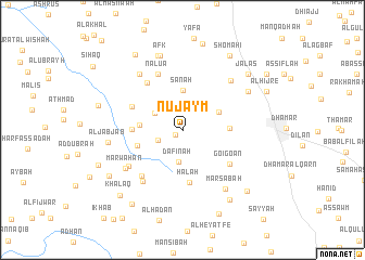 map of Nujaym