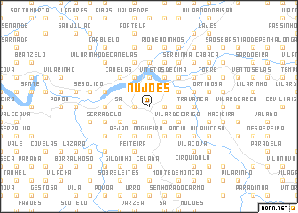 map of Nujões
