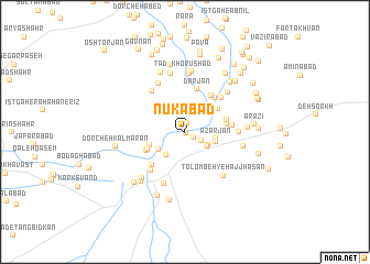 map of Nūkābād