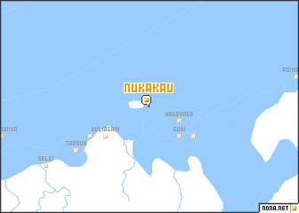 map of Nukakau