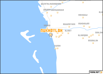 map of Nukhaylah