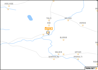 map of Nuķi