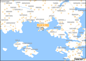 map of Nukkae