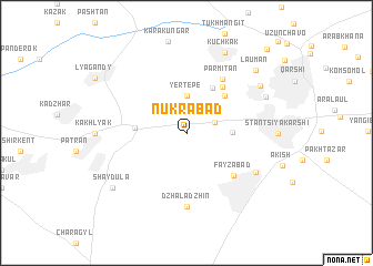 map of Nukrabad