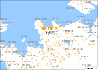 map of Nŭk-tong