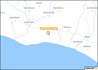 map of Nukumaru