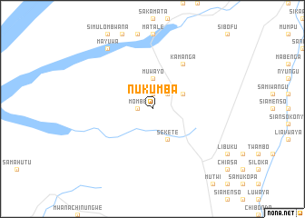 map of Nukumba