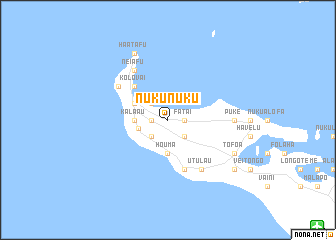 map of Nukunuku