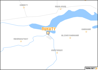 map of Nukuty