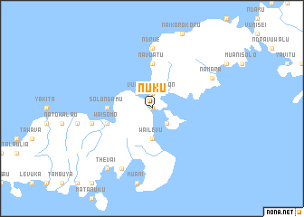 map of Nuku