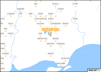 map of Nukwendi