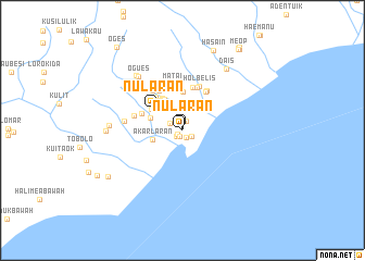 map of Nularan