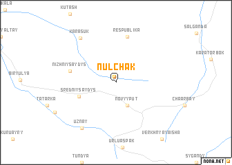 map of Nul\