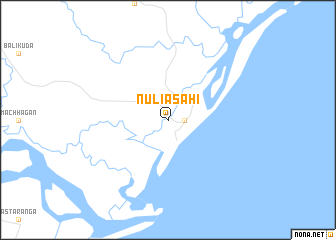 map of Nuliasāhi