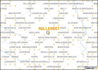 map of Nullemont