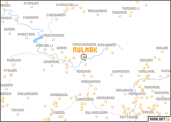 map of Nŭlmak