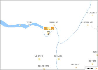 map of Nulpí