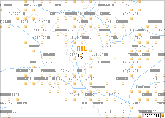 map of Nul