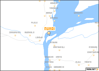 map of Numai