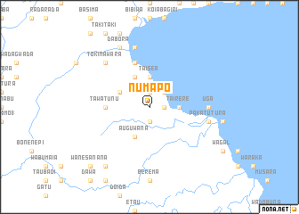 map of Numapo