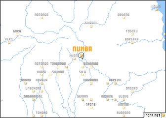 map of Numba