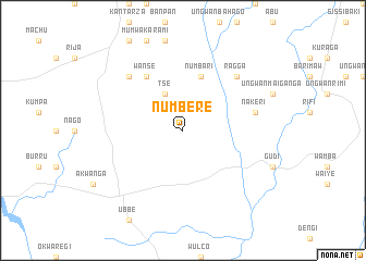 map of Numbere