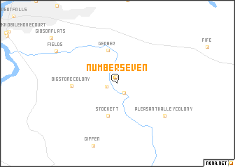 map of Number Seven