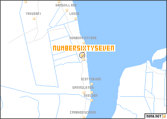 map of Number Sixty-seven