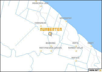 map of Number Ten