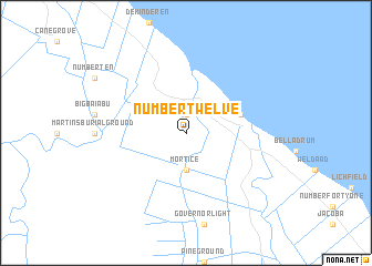 map of Number Twelve
