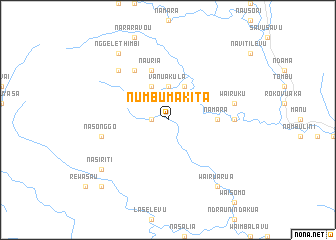map of Numbumakita