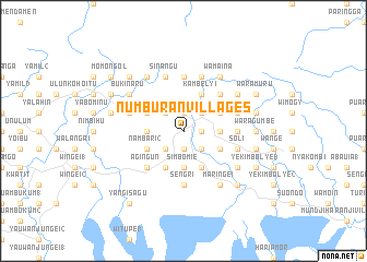 map of Numburan Villages