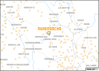 map of Número Ocho