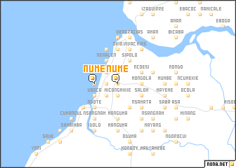 map of Nume