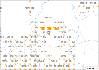 map of Numgbinde