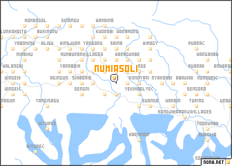 map of Numiasoli