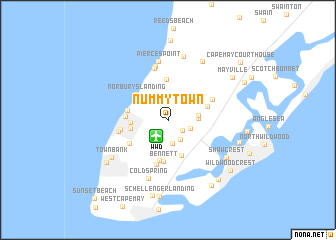 map of Nummytown