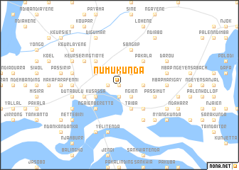 map of Numu Kunda