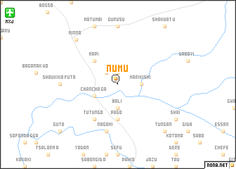 map of Numu